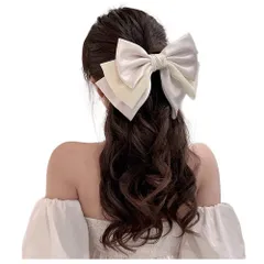 人気商品　通勤通学 日常 おしゃれ 誕生日 優雅的 シンプル 発表会 女性 結婚式 髪飾り 優しい 卒業式 上品 JK 入学式 三層 エレガント パーティー 大きめ蝶結び ヘアピン 記念日 バレッタ ヘアクリップ プレゼント FASELE