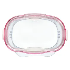 リーフツアラー Reef Tourer マリン シュノーケリング用マスク 子供用 ベーシック 1眼 マスク 4～9歳 水中メガネ 海 海水浴 ゴーグル シュノーケル スノーケル スノーケリング 園児 小学生  RM130J CLP クリアライトピンク