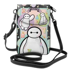 新品 ベイマックス スマホポーチ本革 ショルダーバッグ 薄い レディース メンズミニポーチ 人気 財布 斜め掛け バッグ