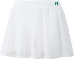 ヨネックス YONEX テニス ウィメンズスカート   インナースパッツ付   26148Y 011 ホワイト
