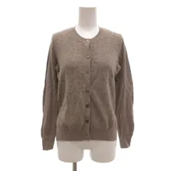 イエナ IENA カーディガン ニット コットン レオパード柄 長袖 ラメ グレージュ /NU ■YHS14