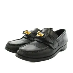 ピッピシック PIPPICHIC ローファー モカシン 36 黒 ブラック /AN58