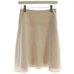 セオリー Theory 22SS CLASSIC CREPE FLARED SKIRT L フレアスカート ひざ丈 0 ピンクベージュ 01-2107309 /HN