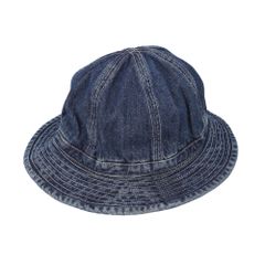 ☆ INDIGO ☆ HOUSTON DENIM ARMY HAT HOUSTON 휴스턴 데님 모자 데님 모자 육군 모자 버킷 모자 데님 모자 남성 모자 모자 남성 모자 모자 아메카지 두꺼운 남성 패션 무지 심플