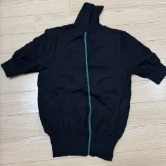 新品 アンダースンベル タートルネック 半袖 ニット