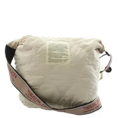 シアタープロダクツ THEATRE PRODUCTS ショルダーバッグ キルティング ナイロン 白 ホワイト /AN19