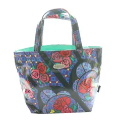 シンクビー! Think Bee ハンドバッグ 花柄 マルチカラー 紺 ネイビー ピンク /SS ■OS