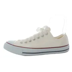 コンバース CONVERSE ALL STAR OX LO スニーカー ローカット キャンバス US9 ホワイト M7652 /YO33
