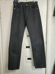 00年代 ヨーロッパ リーバイス 501 ブラックジーン 32x34