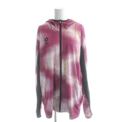 スフィーダ SFIDA Cheater ニットフルジップパーカー ジャケット 上着 XL 紫 パープル ドット柄 長袖 SA-22107 /AP