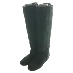 ファビオルスコーニ FABIO RUSCONI ロングブーツ 35 黒 ブラック /SS ■OS