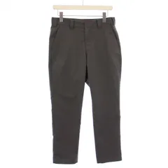 ビームスゴルフ BEAMS GOLF ORANGE LABEL ゴルフウェア ストレッチワイドパンツ スラックス ジップフライ ロゴ 刺繍 S グレー 82-23-0098-803 /BB