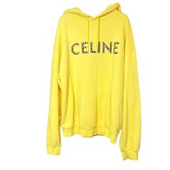 CELINE パーカー M コットン YLW 無地 2Y695670Q - メルカリ