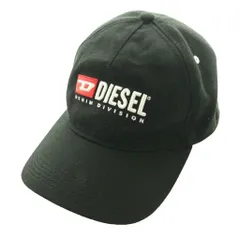 ディーゼル DIESEL デニム ディヴィジョン DENIM DIVISION キャップ 帽子 黒 ブラック /SS ■OS