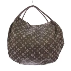 ラシット RUSSET トートバッグ ハンドバッグ ナイロン モノグラム 総柄 グレージュ /BB