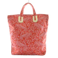 ノマディス NOMADIS トートバッグ ペイズリー柄 キャンバス ユナイテッドアローズ別注 ピンク /SS ■OS