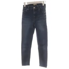 ヤヌーク YANUK PATRICIA デニム ジーンズ 23 青 ブルー ウォッシュ加工 スキニー ハイウエスト 57123041 /AN60