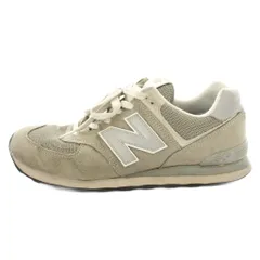 ニューバランス NEW BALANCE スニーカー ローカット スエード メッシュ US10 28cm グレー ML574EGG /KU