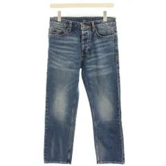 スビ Ksubi デニムパンツ ジーンズ USED加工 刺繍 28 水色 ライトブルー 150730 /HN