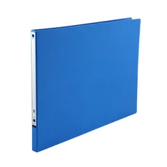 新品 ライオン事務器 ファイル Z式 パームファイル No.84-B4E&データ 青