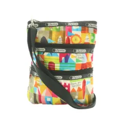 レスポートサック LesportSAC × ディズニー ショルダーバッグ 総柄 マルチカラー /MI