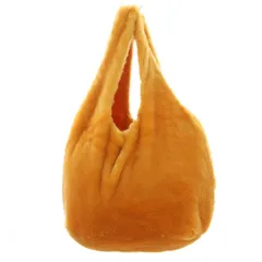 トゥー TOO ハンドバッグ コットン オレンジ /BM