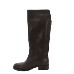コルソローマ ノーヴェ CORSO ROMA 9 ジョッキーブーツ ロング レザー 36 茶 /KH