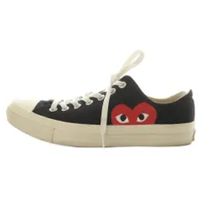 プレイコムデギャルソン PLAY COMME des GARCONS × コンバース CONVERSE オールスター ALL STAR スニーカー シューズ US8.5 27.0cm 黒 ブラック 1CK712 /AN20