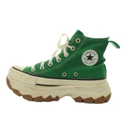 コンバース CONVERSE オールスター アール トレックウェーブ ALL STAR TREKWAVE Z HI ハイカット スニーカー シューズ 厚底 23.0cm 緑 グリーン 1SD839 /AN51