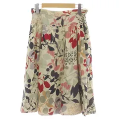 ヴィヴィアンウエストウッドレッドレーベル Vivienne Westwood RED LABEL スカート ひざ丈 3 マルチカラー 総柄 /GP