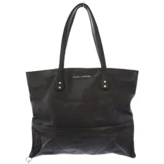 マークジェイコブス MARC JACOBS トートバッグ ハンドバッグ レザー ロゴ ワンポイント 黒 ブラック /BB