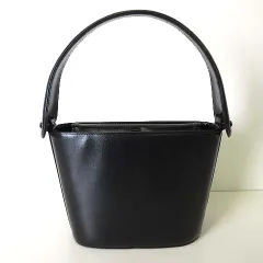 バッグ ハンドバッグ ショルダー ワンショルダー 本革 レザー 黒 ブラック フォーマル かばん 鞄 カバン