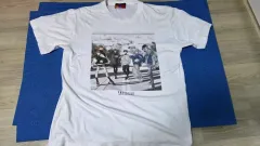 ラヂオエヴァ イラストTシャツ 白 Lサイズ エヴァンゲリオン RADIOEVA