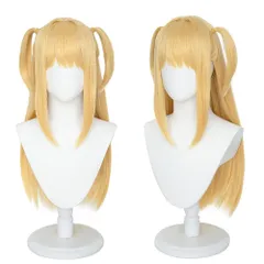 特価商品　耐熱コスプレウィッグ 二番目の城 花葉色 ツインテール バンス付き ロングヘア 変装 cosplay wig+おまけ3点 専用ネットと ヘアピンとメモパッド付