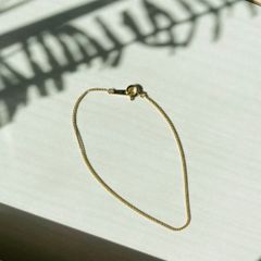 18金・定価以下】gigi／Gold line slide bracelet - メルカリ