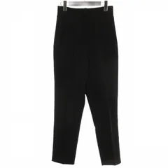 ザラ ZARA テーパードパンツ スラックス ブラック M