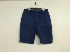 本物エヌハリウッドN.HOOLYWOODエヌハリコットンチノショートハーフパンツサーフミリタリーアメカジワークビジネススーツストリートスケーターゴルフメンズ紺ネイビー38M日本製のサムネイル