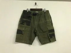 アルファインダストリーズALPHA INDUSTRIESコットンイージー切り替えカモフラ柄迷彩ショートハーフパンツサーフミリタリーアメカジワークビジネススーツストリートスケーターゴルフメンズカーキMのサムネイル