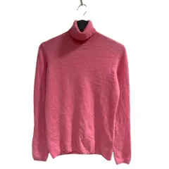 ユニクロ UNIQLO ニット セーター タートルネック カシミヤ L ピンク ■WGA