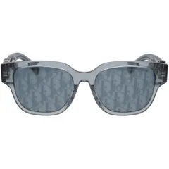 【中古】 Christian Dior クリスチャン・ディオール Oblique サングラス DOBLS1FXT_30B8 オブリーク グレー系 クリア スクエアフレーム S1F アイウェア 26010037 RS