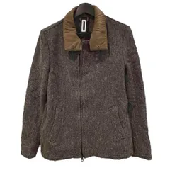リップヴァンウィンクル RIPVANWINKLE ジャケット ブルゾン ジップアップ 中綿 ウール 38 グレー ■TCのサムネイル
