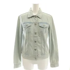 バナナリパブリック BANANA REPUBLIC デニムジャケット Gジャン XXS 青 ブルー /AT ■OS