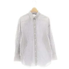 ザラ ZARA ストライプ 長袖シャツ XS ブルー ホワイト /DF ■OS