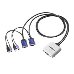 値下げ中】 美品 ELECOMELECOM KVM-NVU4 SWITCH - メルカリ