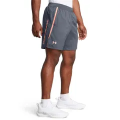アンダーアーマー メンズ ボトムス ハーフパンツ・ショーツ ショートパンツ Under Armour Launch Texture Shorts Grey グレー
