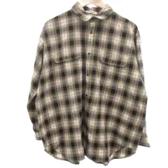 アーバンリサーチ サニーレーベル URBAN RESEARCH Sonny Label 美品 シャツ Free グレー 黒 ブラック チェック柄 ポケット付き /RG ■GY60