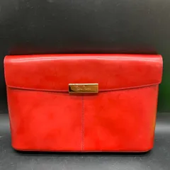 T462 Paloma Picasso 赤 ハンドバッグ クラッチバッグ パーティーバッグ レディース パロマピカソ レッドのサムネイル