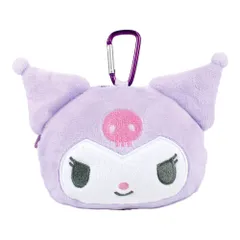 ☆ クロミ ☆ カラビナ付きぬいぐるみファスナーマスコット キャラクター ファスナーマスコット カラビナ付き ぬいぐるみ 小物入れ ミニポーチ かわいい グッズ バッグチャーム ポーチ マスコット 小さめ アクセサリーポーチ おしゃれ 可愛い コンパクト