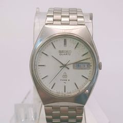 SEIKO TYPE II クォーツ 腕時計 デイデイト セイコー シルバー - メルカリ