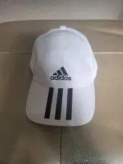 adidas 3本線 白 ベースボールキャップ 帽子